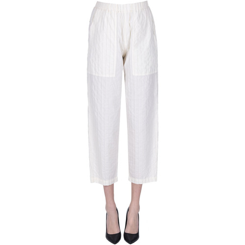 textil Mujer Pantalones chinos Barena Venezia PNP00003126AE Blanco