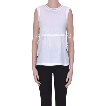 textil Mujer Camisetas sin mangas Peserico TPT00003131AE Blanco