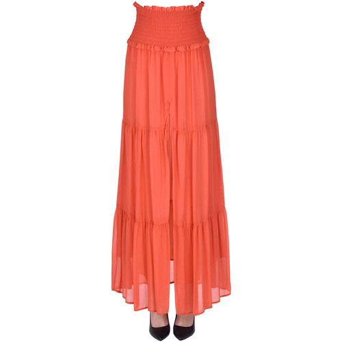 textil Mujer Faldas Dondup GNN00003048AE Naranja