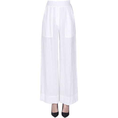 textil Mujer Pantalones chinos Sundek PNP00003134AE Blanco