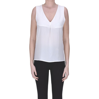 textil Mujer Camisetas sin mangas Maliparmi TPT00003136AE Blanco
