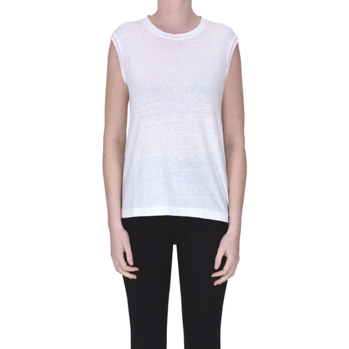 textil Mujer Camisetas sin mangas Base Milano TPT00003127AE Blanco