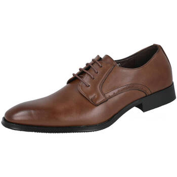 Zapatos Hombre Derbie & Richelieu L&R Shoes Y0206 Marrón