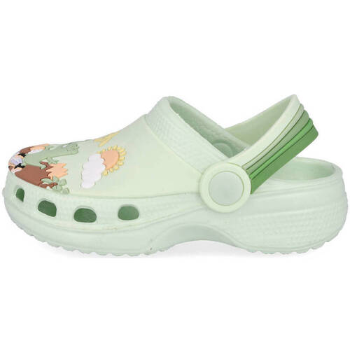 Zapatos Niños Zuecos (Clogs) L&R Shoes SS9398 Verde