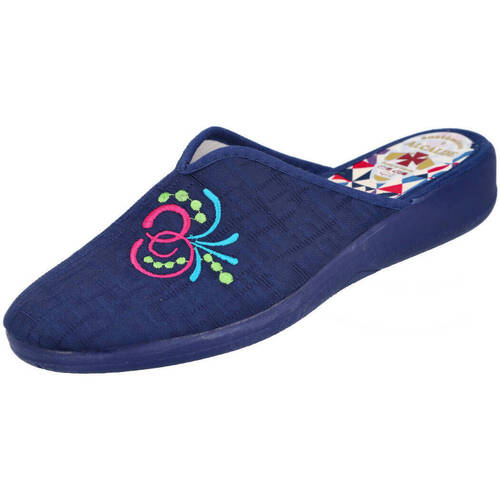 Zapatos Mujer Pantuflas L&R Shoes MD5020 Azul