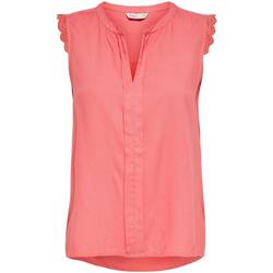 textil Tops y Camisetas Only 15157656-Coral Parad Rosa