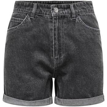 textil Shorts / Bermudas Only 15230571-Grey Denim Negro