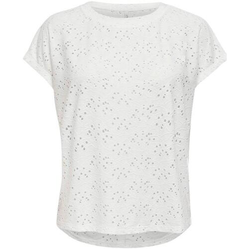textil Mujer Tops / Blusas Only 15231005-Cloud Dance Blanco