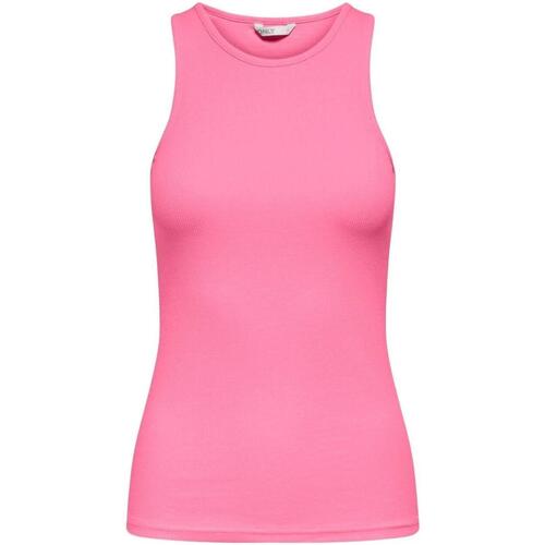 textil Tops y Camisetas Only 15234659-Sachet Pink Rosa