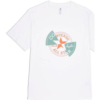 textil Hombre Camisetas manga corta Converse 10026427-A02 Blanco