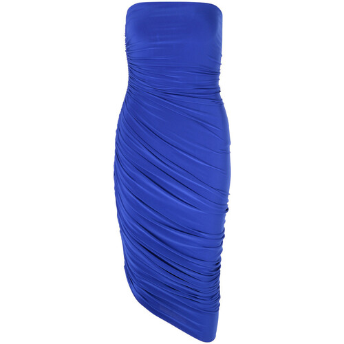 textil Mujer Vestidos Norma Kamali Vestido de un hombro  modelo Diana azul Otros