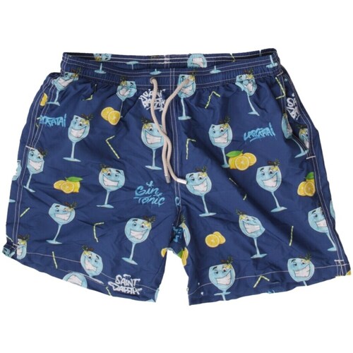 textil Hombre Shorts / Bermudas Mc2 Saint Barth LIG0001 Azul