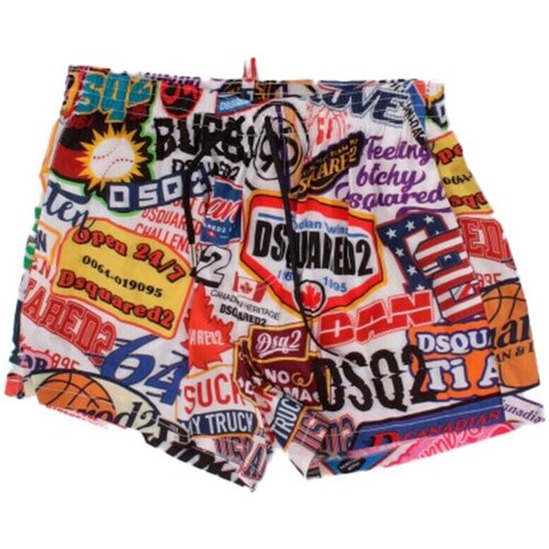 textil Hombre Shorts / Bermudas Dsquared D7B645560 Multicolor