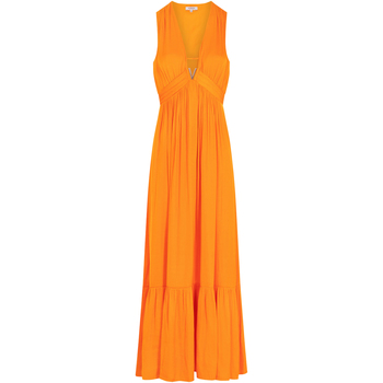 textil Mujer Vestidos largos Morgan 241-RISIS Naranja