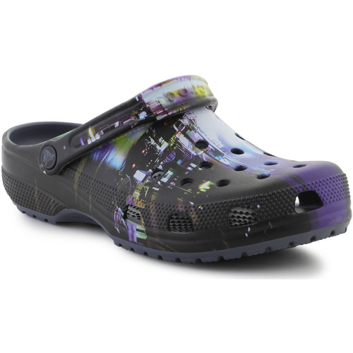 Zapatos Zuecos (Mules) Crocs Classic Meta Scape Clog 208455-4EA Negro