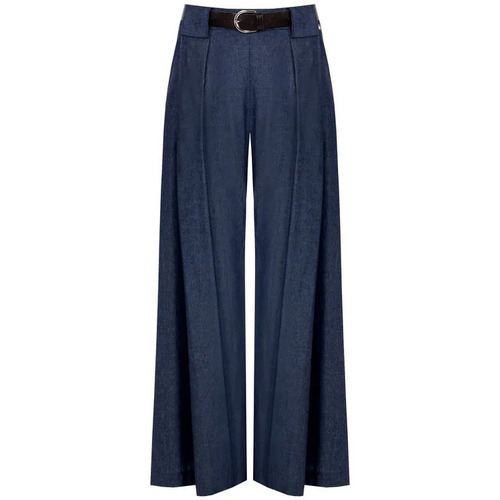 textil Mujer Pantalones fluidos Rinascimento CFC0119591003 Azul