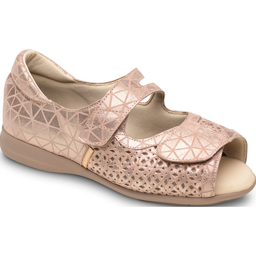 Zapatos Mujer Sandalias Calzamedi S  ESPECIAL DIABETICO 0768 METAL