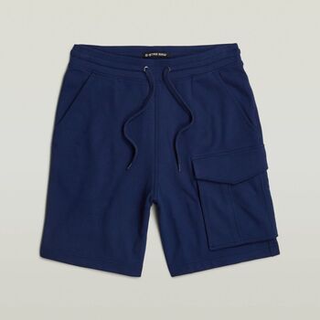 textil Hombre Shorts / Bermudas G-Star Raw D24704-D562 ONE POCKET SWEAT SHORTS-1305 IMPERIAL BLUE Azul
