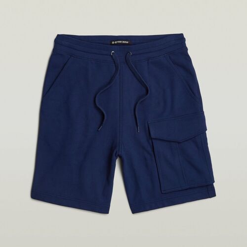 textil Hombre Shorts / Bermudas G-Star Raw D24704-D562 ONE POCKET SWEAT SHORTS-1305 IMPERIAL BLUE Azul
