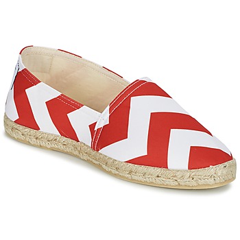 Zapatos Mujer Alpargatas Maiett NOUVELLE VAGUE Rojo / Blanco