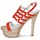 Zapatos Mujer Sandalias Versace DSL943T Rojo