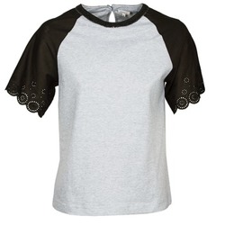 textil Mujer Camisetas manga corta Manoush FANCY Gris / Negro