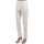 textil Mujer Pantalones con 5 bolsillos Manoush FLOWER BADGE Blanco