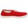 Zapatos Mujer Zapatillas bajas Javer Bambas lonas rojas Rojo