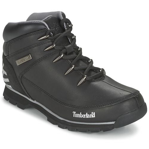 Consciente Zoológico de noche Electricista Timberland EURO SPRINT HIKER Negro / Reflectante - Zapatos Botas de caña  baja Hombre 155,00 €