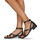 Zapatos Mujer Sandalias Casual Attitude COUTIL Negro