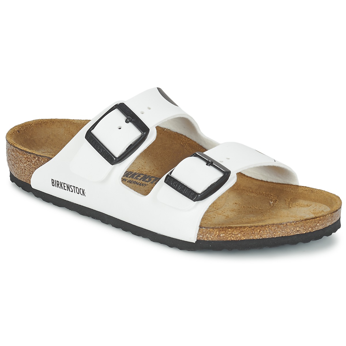 Zapatos Niños Zuecos (Mules) Birkenstock ARIZONA Blanco