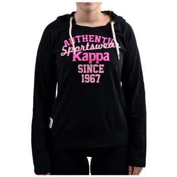 textil Mujer Tops y Camisetas Kappa felpa donna Taliw Negro