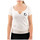 textil Mujer Tops y Camisetas Converse Corta Blanco