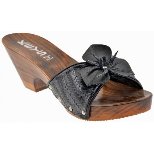 Zapatos Mujer Deportivas Moda Keys Zeppa 70  Legno Negro