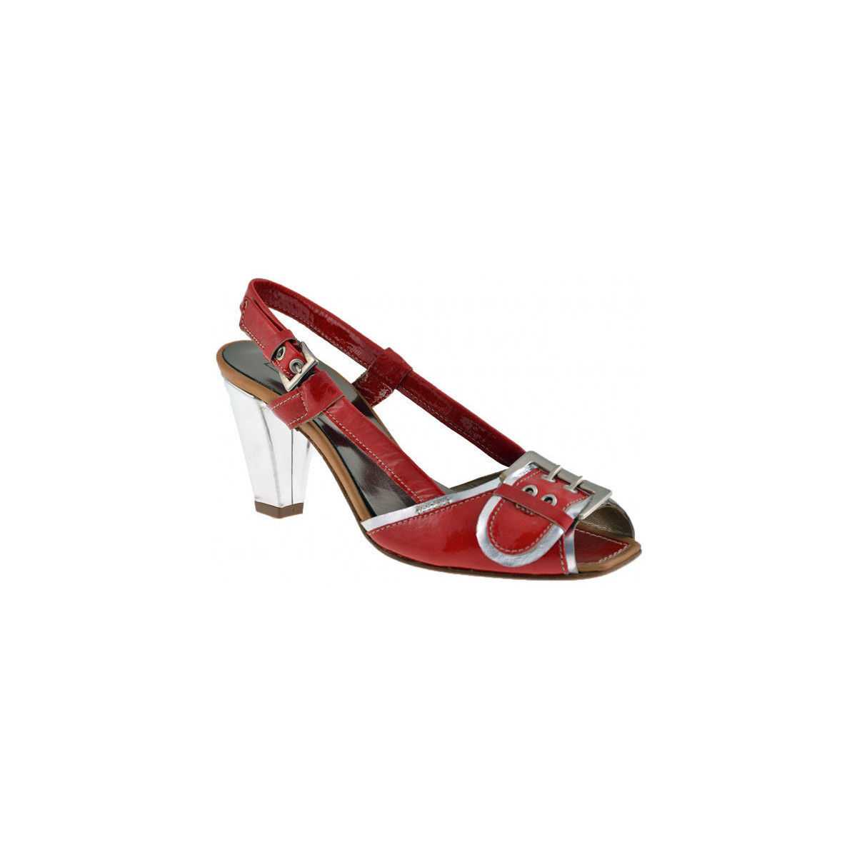 Zapatos Mujer Deportivas Moda Progetto C225talon60 Rojo