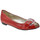 Zapatos Mujer Deportivas Moda Lea Foscati Spuntata Rojo