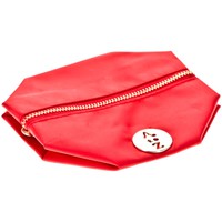 Bolsos Mujer Bolso pequeño / Cartera Very Bag Street Pochette besace bouton doré Rouge Rojo