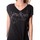textil Mujer Camisetas manga corta Rich & Royal Tee-shirt Yes 13q424 Noir Negro