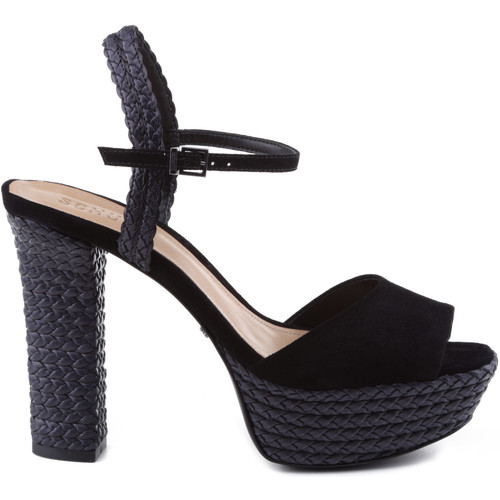 Zapatos Mujer Sandalias Schutz Sandálias 70'S Heels Tressê Negro