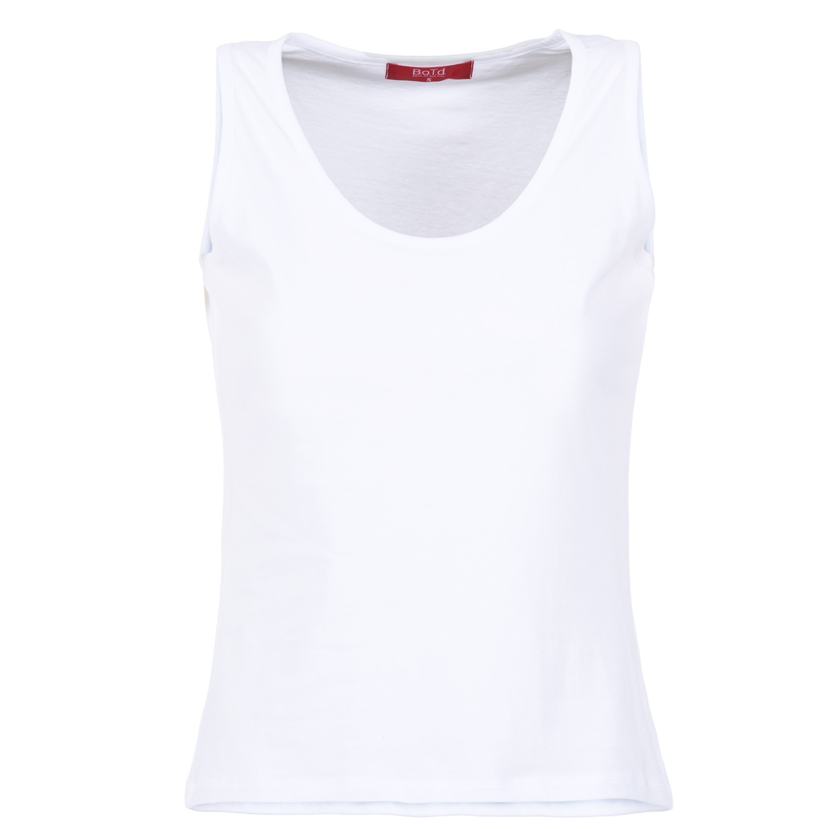 textil Mujer Camisetas sin mangas BOTD EDEBALA Blanco