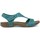 Zapatos Mujer Sandalias Interbios S  ANATÓMICAS Azul