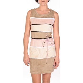 textil Mujer Vestidos cortos Dress Code Robe Torino beige/rose/crème Multicolor