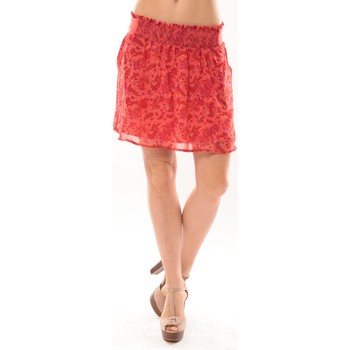 Vero Moda Paisilla HW Short Skirt 10106801 Corail Naranja