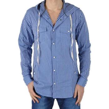 textil Hombre Camisas Eleven Paris 17393 Azul