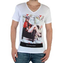 textil Hombre Camisetas manga corta Eleven Paris 32832 Blanco