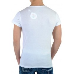 textil Hombre Camisetas manga corta Eleven Paris 39415 Blanco