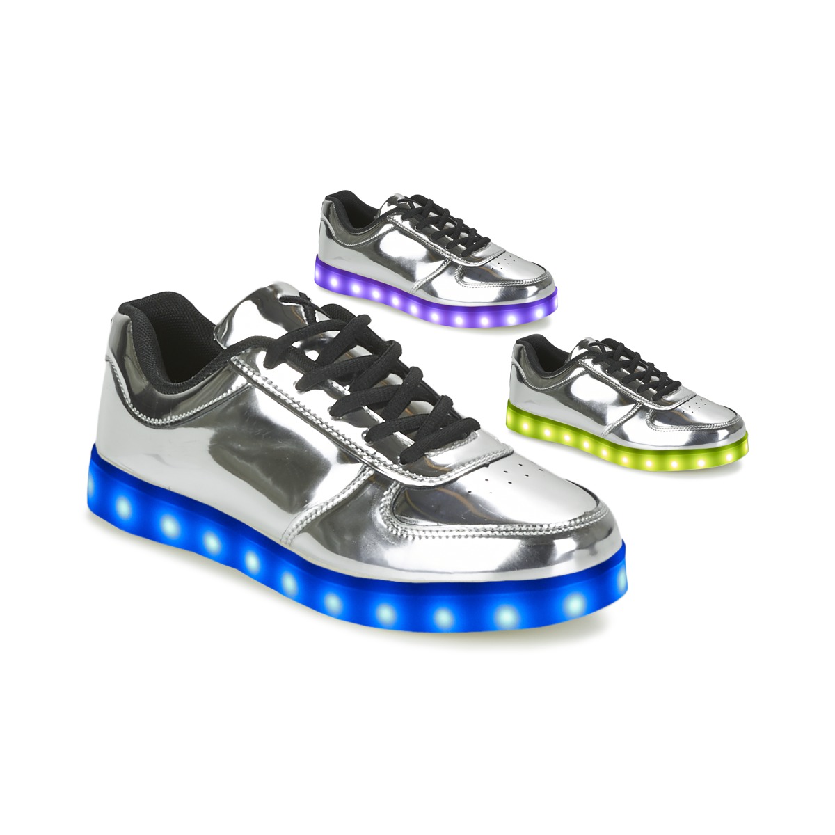 Zapatos Mujer Zapatillas bajas Wize & Ope THE LIGHT Plata