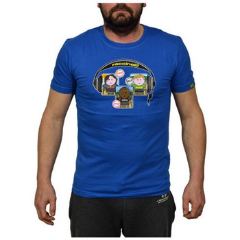 textil Hombre Tops y Camisetas Faccine DJSet Azul