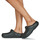 Zapatos Zuecos (Clogs) Crocs CLASSIC LINED CLOG Negro