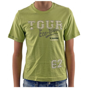 textil Niños Tops y Camisetas Diadora T-shirt Verde